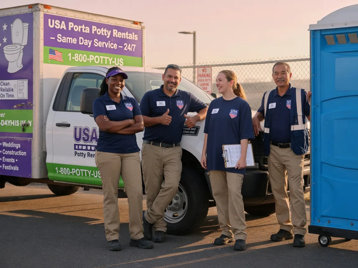 Porta Potty Rental company in Saint Marys, OH